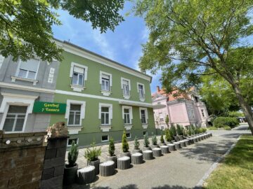 Stilvolle Stadtvilla mit Gastronomie, Appartements und Garten in Toplage in Fürstenfeld - bild