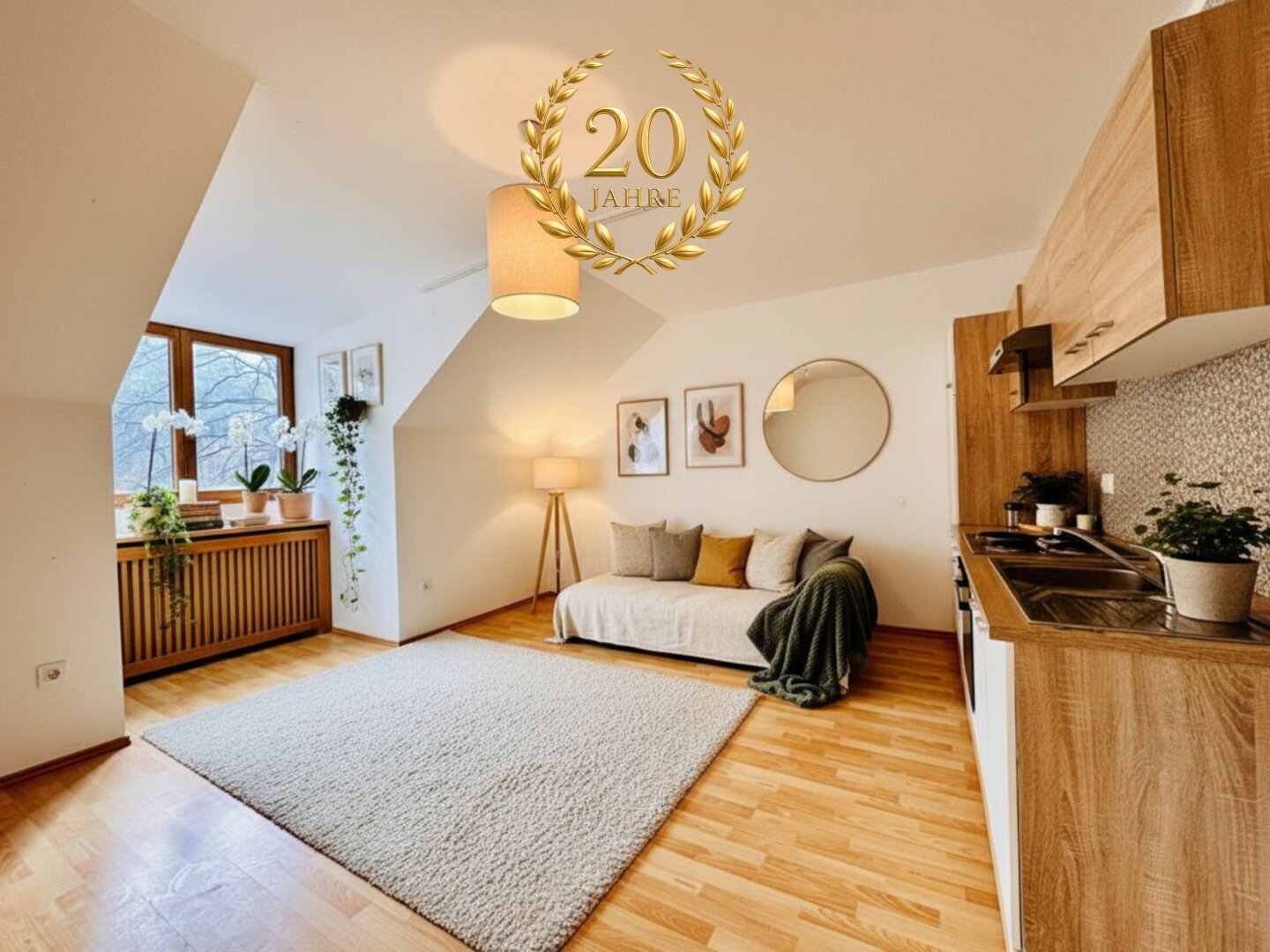 Attraktive, bereits vermietete 3-Zimmer Wohnung mit Garten – ideales Anlageobjekt, 2630 Ternitz, Wohnung