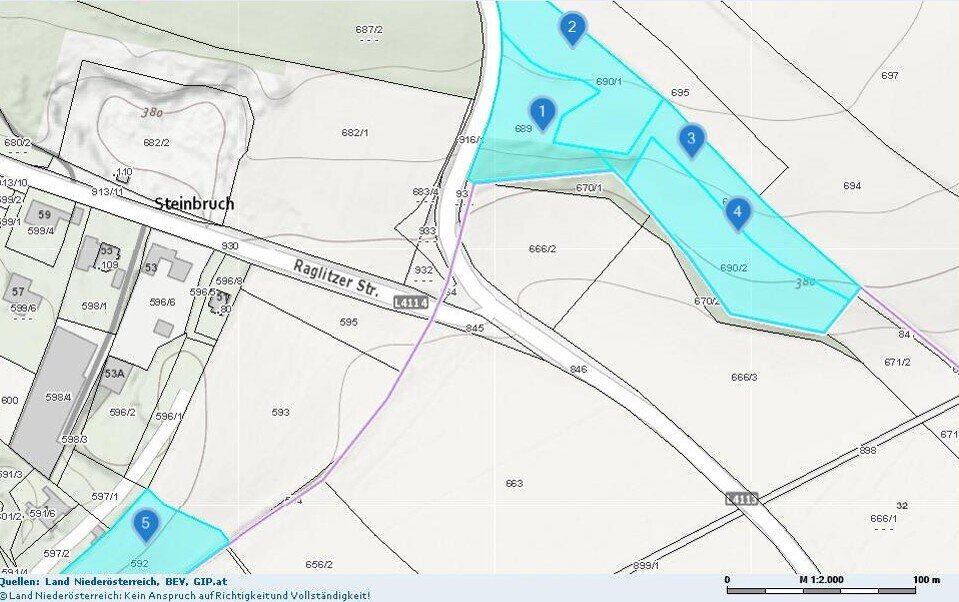 Großzügige Grünlandfläche in Raglitz, 2620 Raglitz, Grundstück